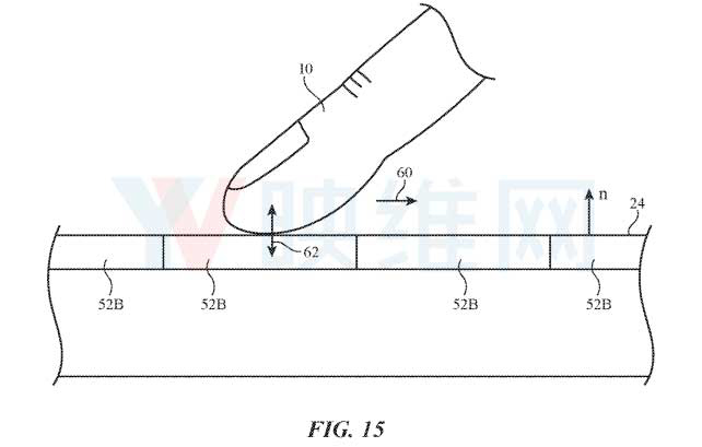 蘋果新專利提出觸覺反饋指戴設備